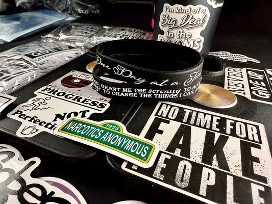 Cursive Blacked Out One Day & Serenity Bandsππ»ππ "ENTER" Paired Bands!