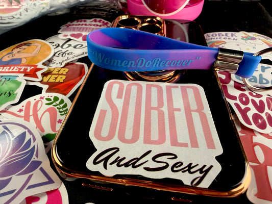 Sober Princess/Women Do Recover Keychainππ»πΈπ