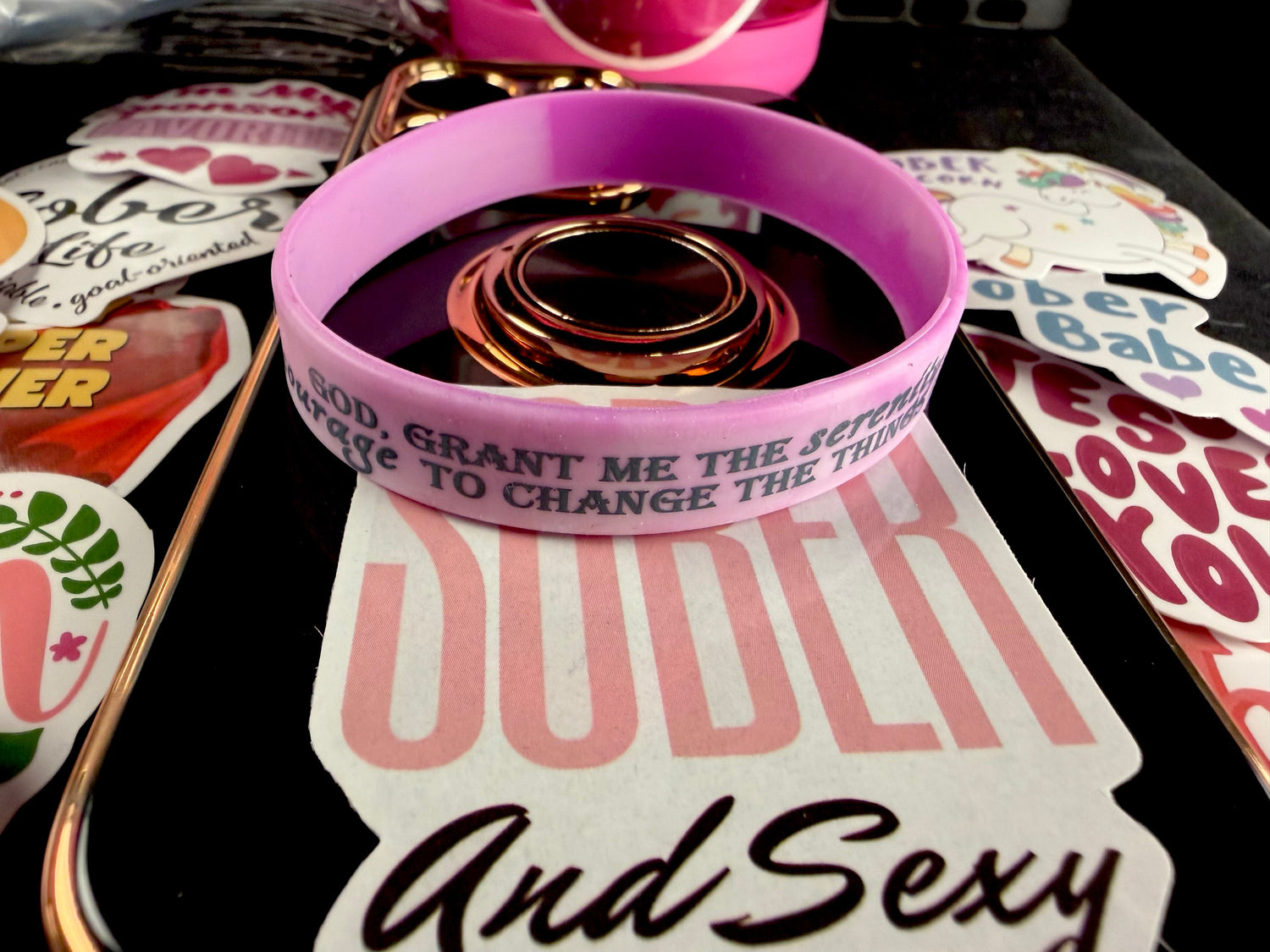 Women's Serenity Prayer Bands! /Enter/