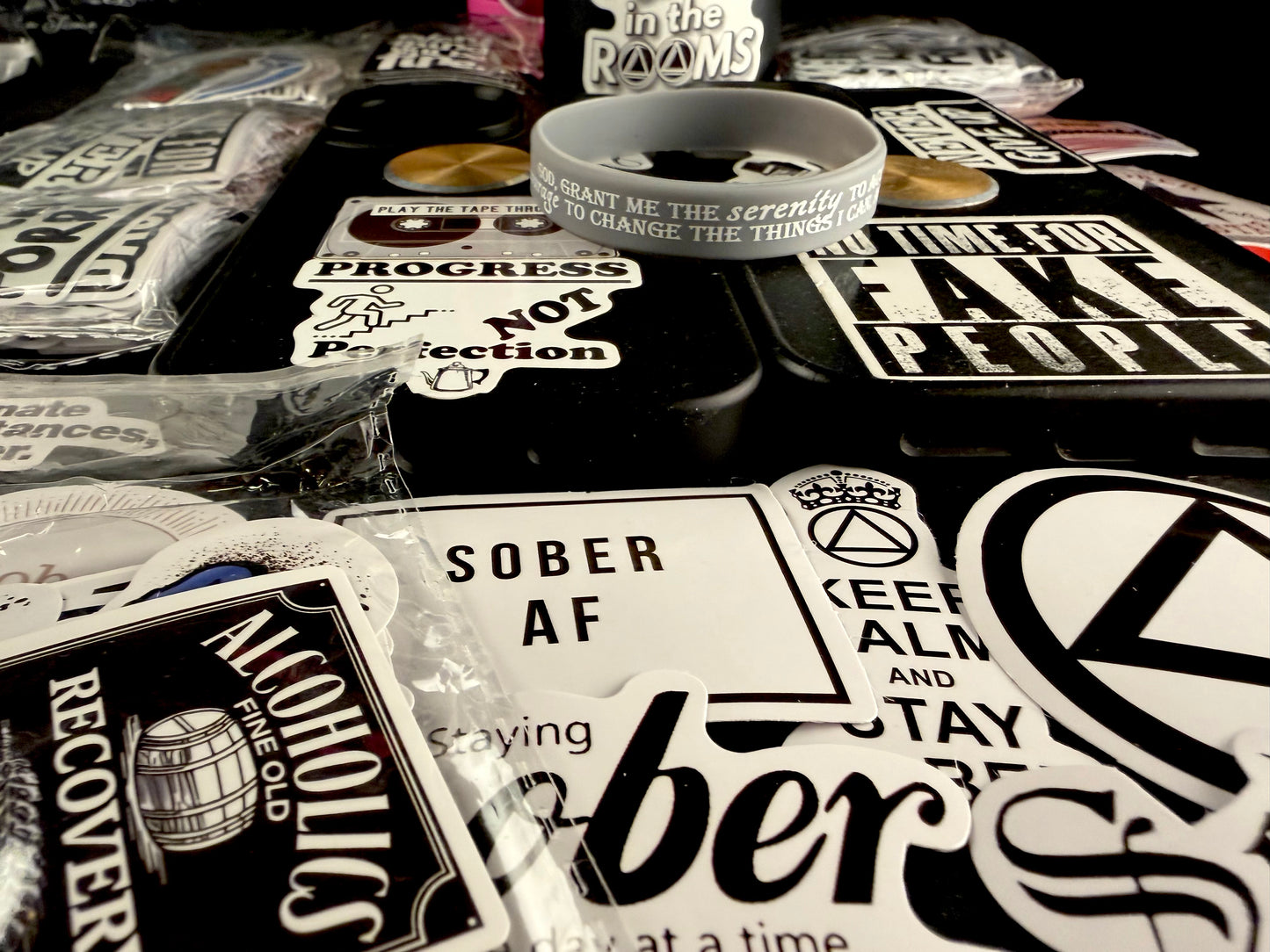 Lighter Grey Thoughts Serenity Band🙏🏻👑📘