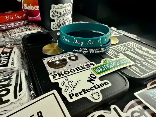 Soul Tie Teal Dk Blu One Day & Serenity Bands🙏🏻👑📘