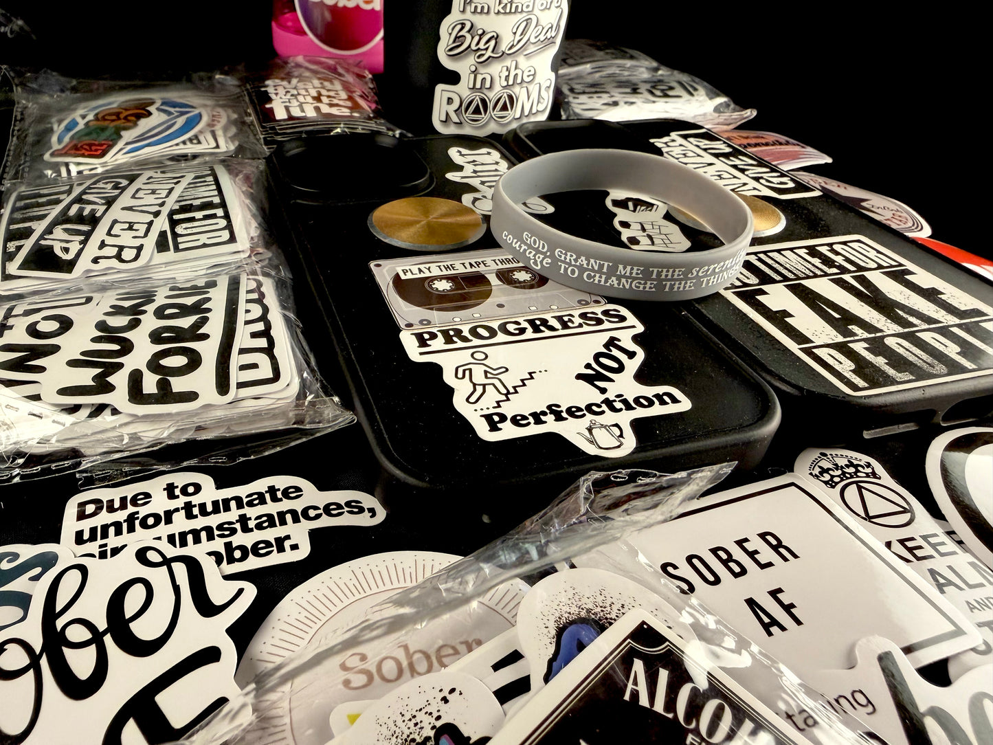 Lighter Grey Thoughts Serenity Band🙏🏻👑📘