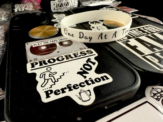 White One Day At A Time Band🙏🏻👑📘