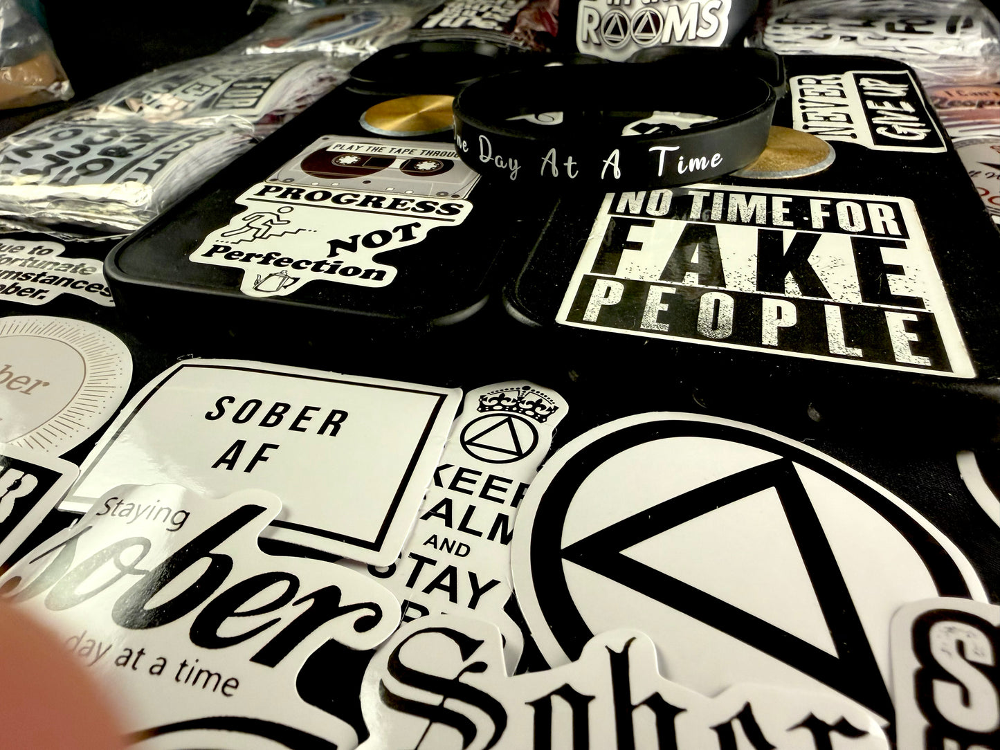 Blacked Out One Day @ A Time Band🙏🏻👑📘