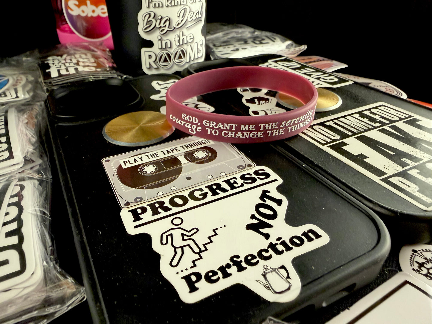 Burgundy Thoughs Serenity Band🙏🏻👑📘