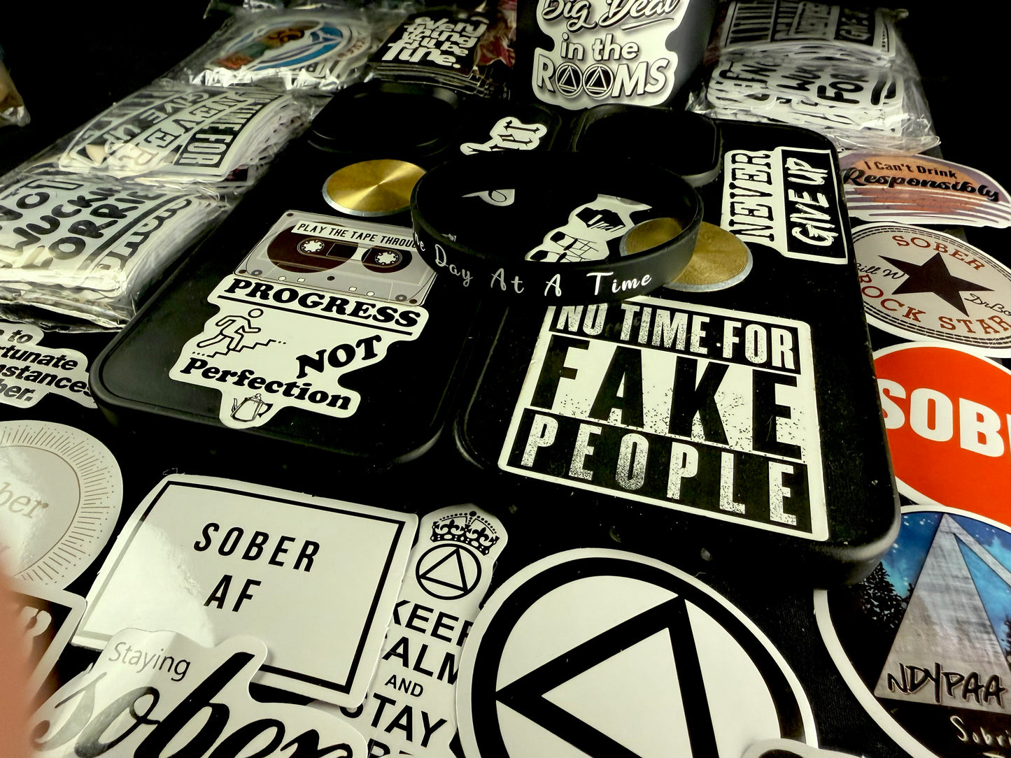 Blacked Out One Day @ A Time Band🙏🏻👑📘