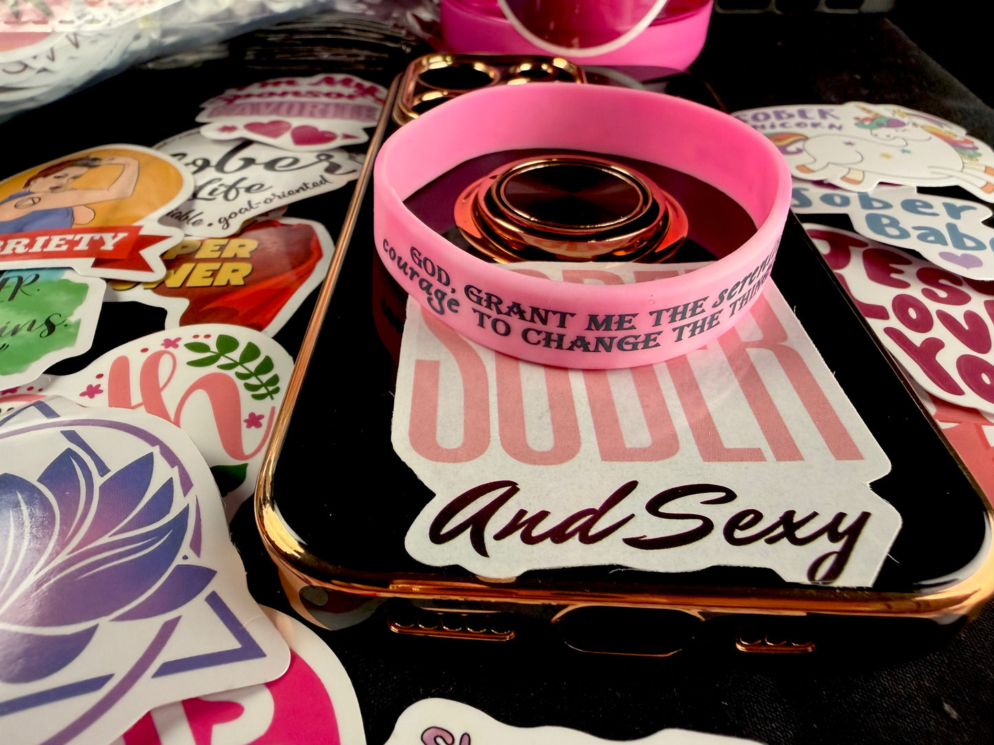 Twist Of Pink Serenity Band🙏🏻👸📘